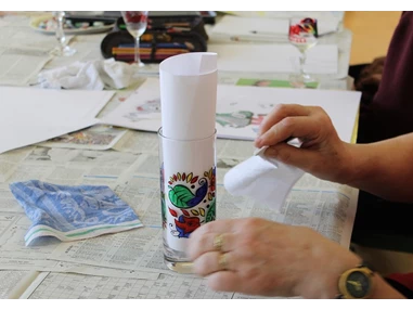 Ausflugsziel: Glasmalen auch für Große
 - Glasmuseum Weißwasser - Oberlausitz - Sachsen