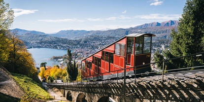 Ausflug mit Kindern - Canobbio - Standseilbahn Cassarate-Monte Bré (Lugano)