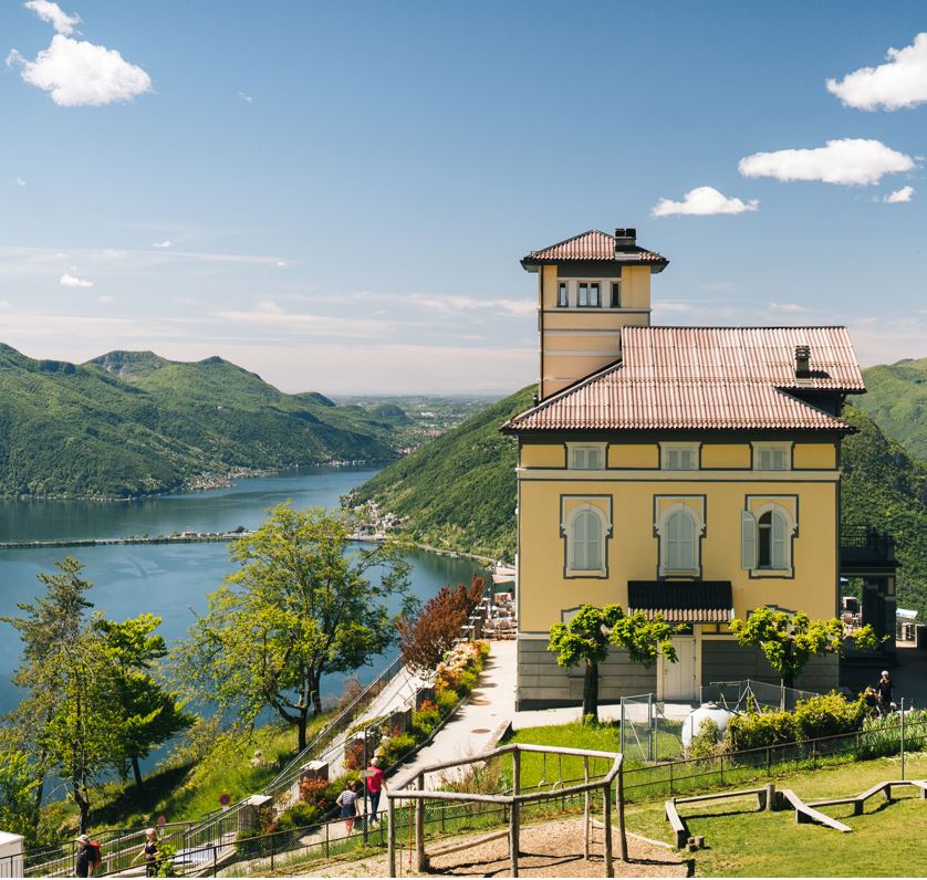 Trip with children - Themenschwerpunkt: Kunst - Switzerland - Standseilbahn Cassarate-Monte Bré (Lugano)