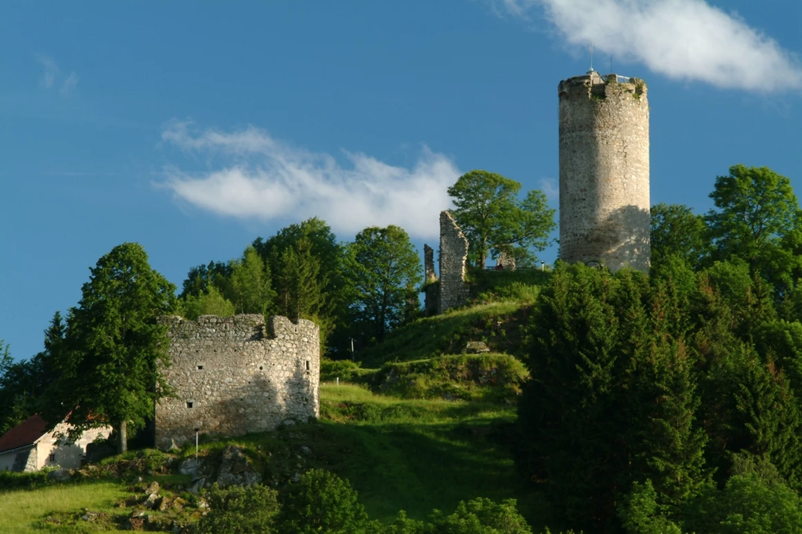Ausflugsziel: Burgruine Waxenberg