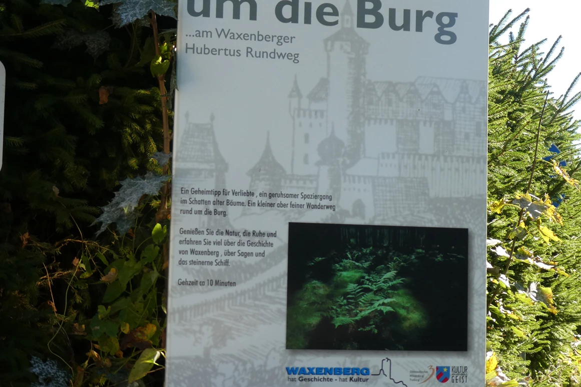 Ausflugsziel: Burgruine Waxenberg