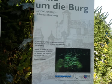 Ausflugsziel: Burgruine Waxenberg