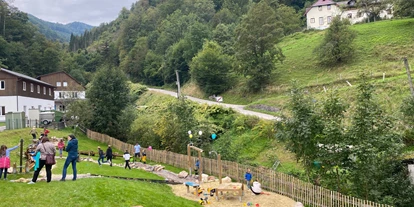Viaggio con bambini - Waldneukirchen - Wasserspielplatz Trattenbach