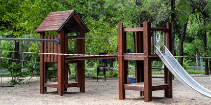 Ausflug mit Kindern - Witterung: Schönwetter - Hausleithen - Spielplatz Bad Schallerbach, Mooswiespark