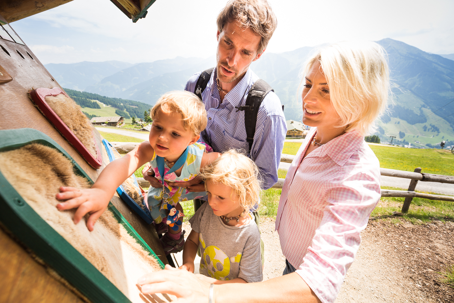 Ausflug mit Kindern - Alter der Kinder: 2 bis 4 Jahre - Bad Hofgastein - Montelino's Wildfütterung