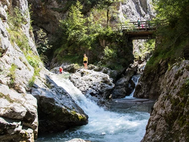 Ausflugsziel: Kundler Klamm Wildschönau- tosende Wassermassen bestaunen - Kundler Klamm Wildschönau