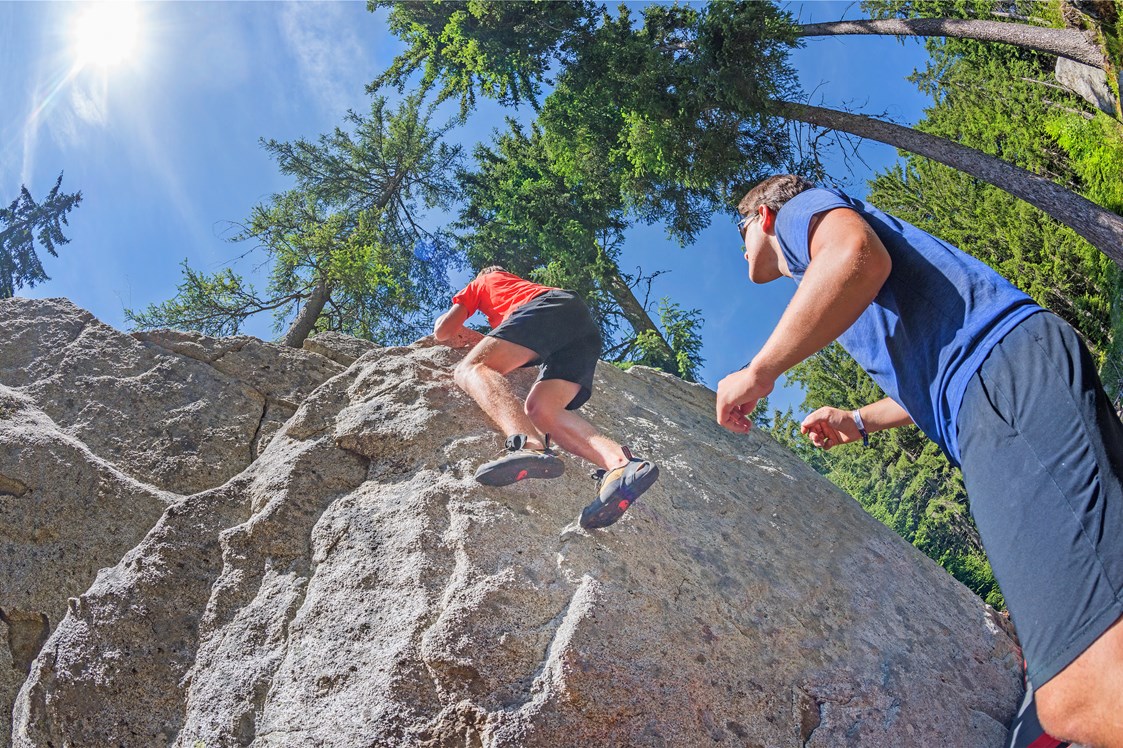 Ausflugsziel: Bouldergebiet Gsteier