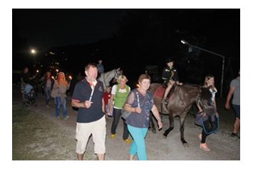 Ausflugsziel: Fackelwanderungen mit Pferden - Trattlers Ponyfarm 