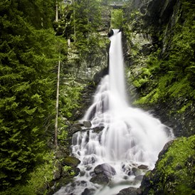 Ausflugsziel: der imposante Riesachwasserfall - National Geographic Themenweg Wilde Wasser