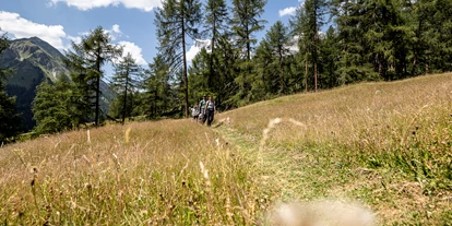 Viaggio con bambini - Davos Glaris - Wandern im Val Sinestra - Hängebrückenweg Val Sinestra – Zuort – Griosch – Vnà