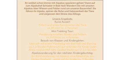 Viaggio con bambini - Böhlerwerk - Alpakawanderung mit der ganzen Familie