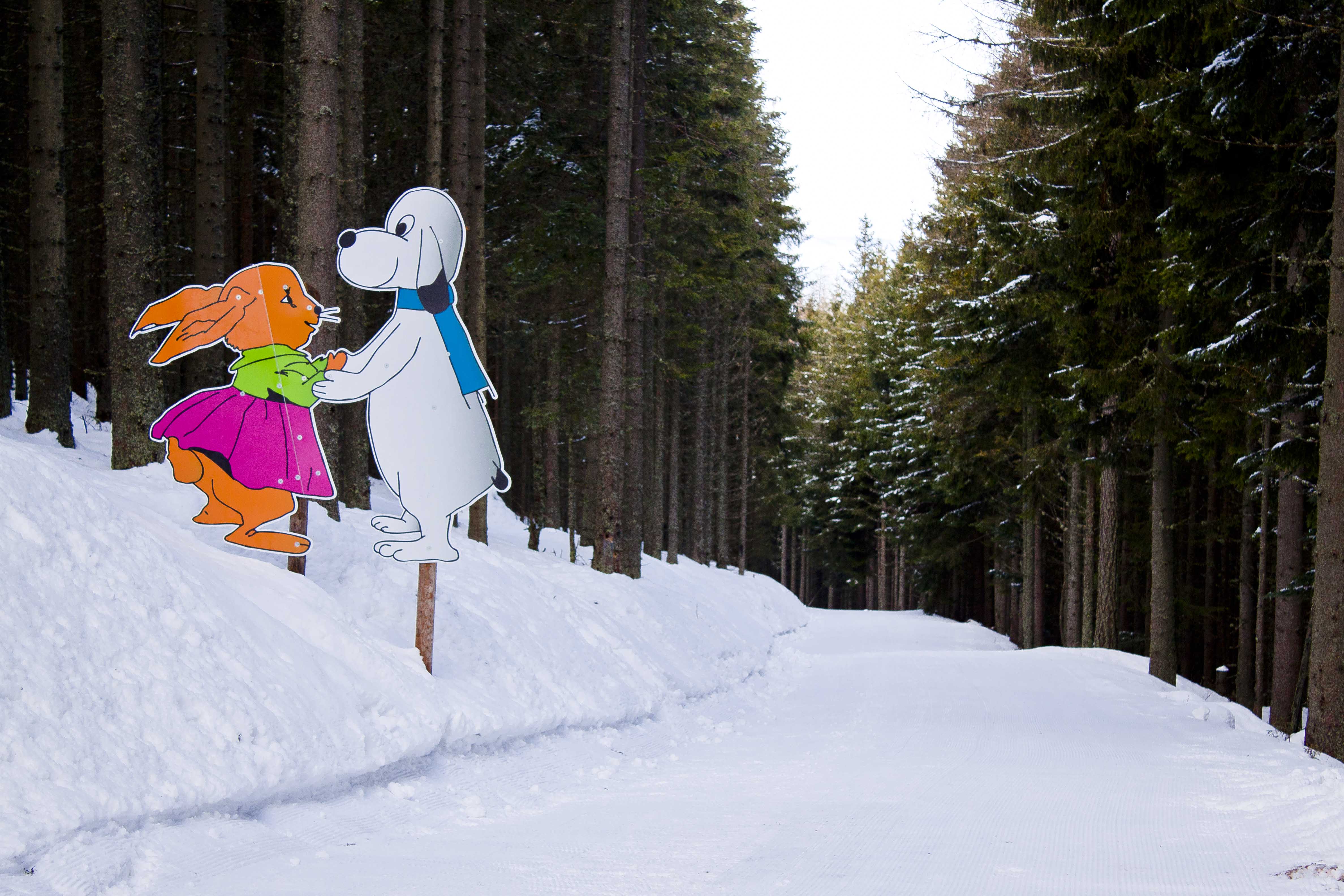 Ausflugsziel: Naturschnee-Rodelbahn - geöffnet