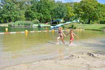 Urlaub: Das 5 Hektar große Aubad ist das ideale Ausflugsziel in Niederösterreich für Familien, Hobbysportler und Genießer.  - Tulln an der Donau
