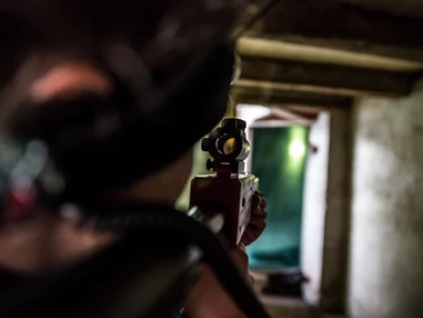 Ausflugsziel: Lasertag in Stößen (an der A9)