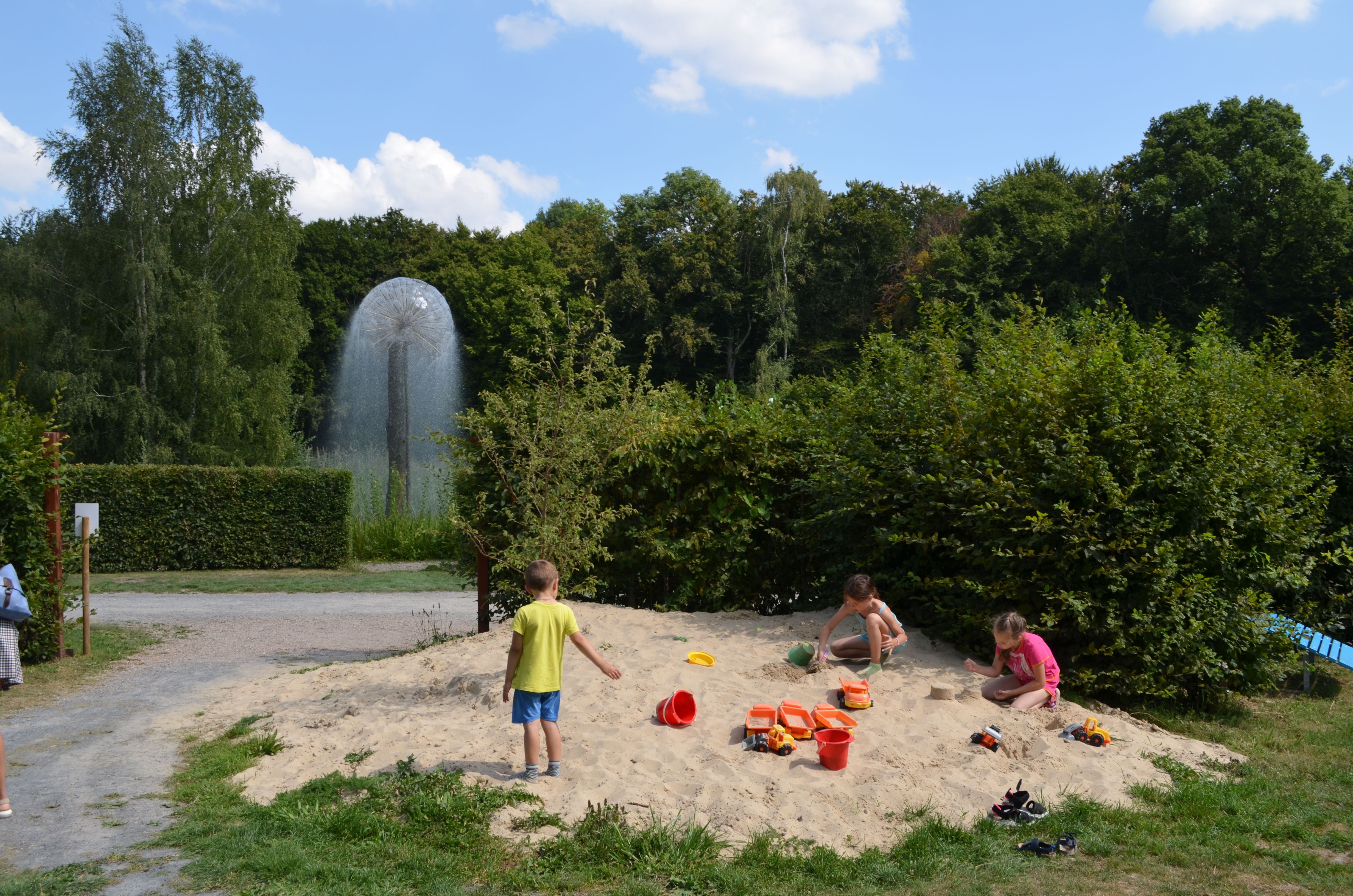 Voyage avec des enfants - sehenswerter Ort: Schloss - Allemagne - Ippenburger Barfußpfad
