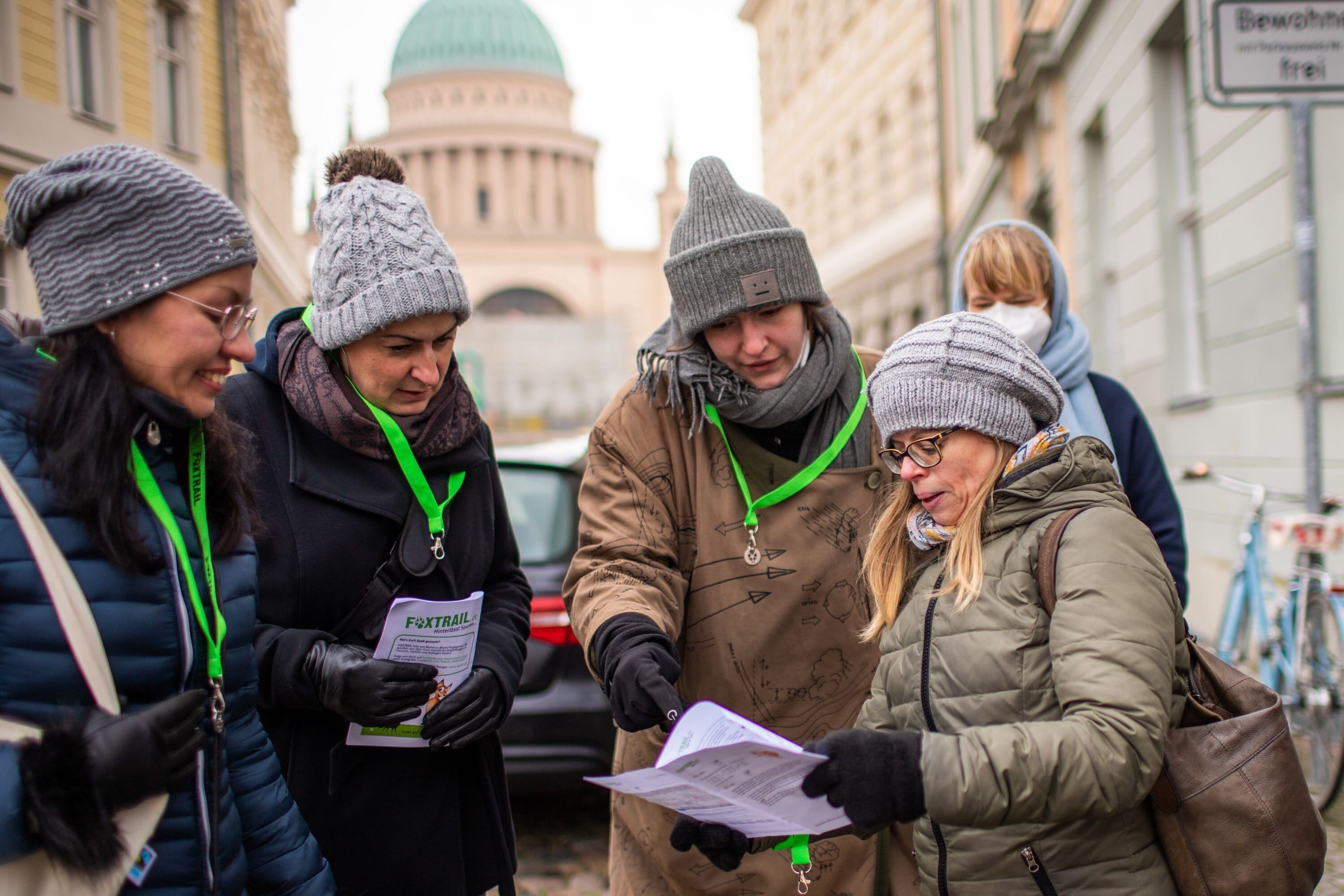 Voyage avec des enfants - Themenschwerpunkt: Action - Potsdam - Foxtrail Kutscher in Potsdam - Folge der Spur...