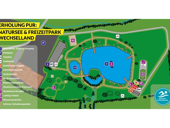 Ausflugsziel: Natursee und Freizeitpark Wechselland