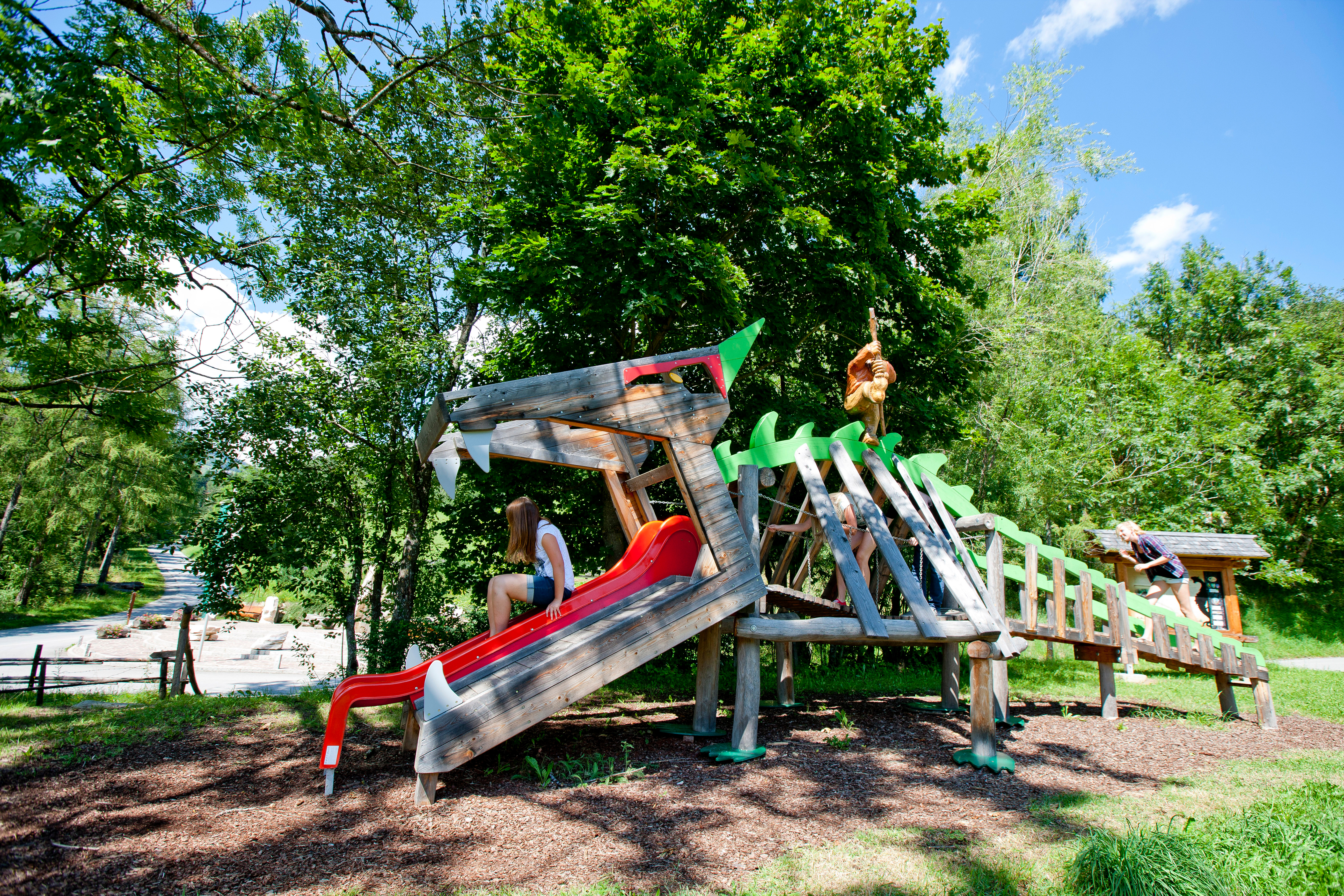 Ausflugsziel: Sagenhaftes Wölzertal - Sagenweg
Station Lindwurm - Sagenhaftes Wölzertal