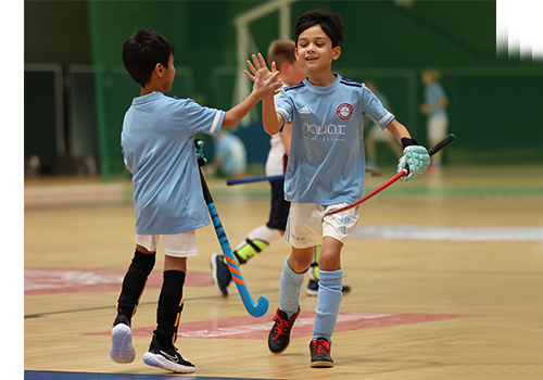 Trip with children - Mödling - Landhockey Ballschule