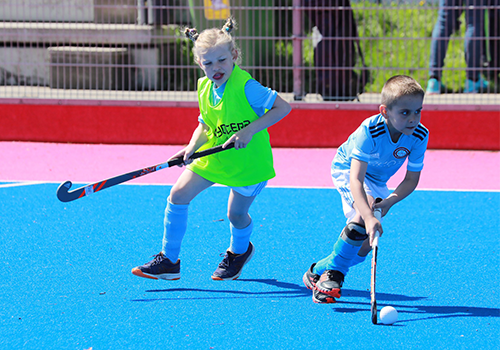 Trip with children - Mödling - Landhockey Ballschule