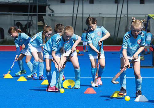 Trip with children - Mödling - Landhockey Ballschule
