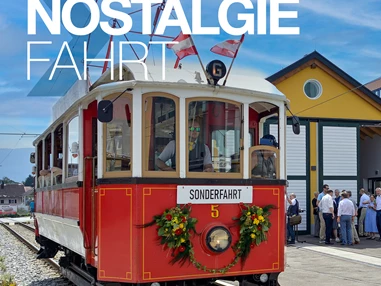 Ausflugsziel: NOSTALGIEFAHRT TRAUNSEETRAM