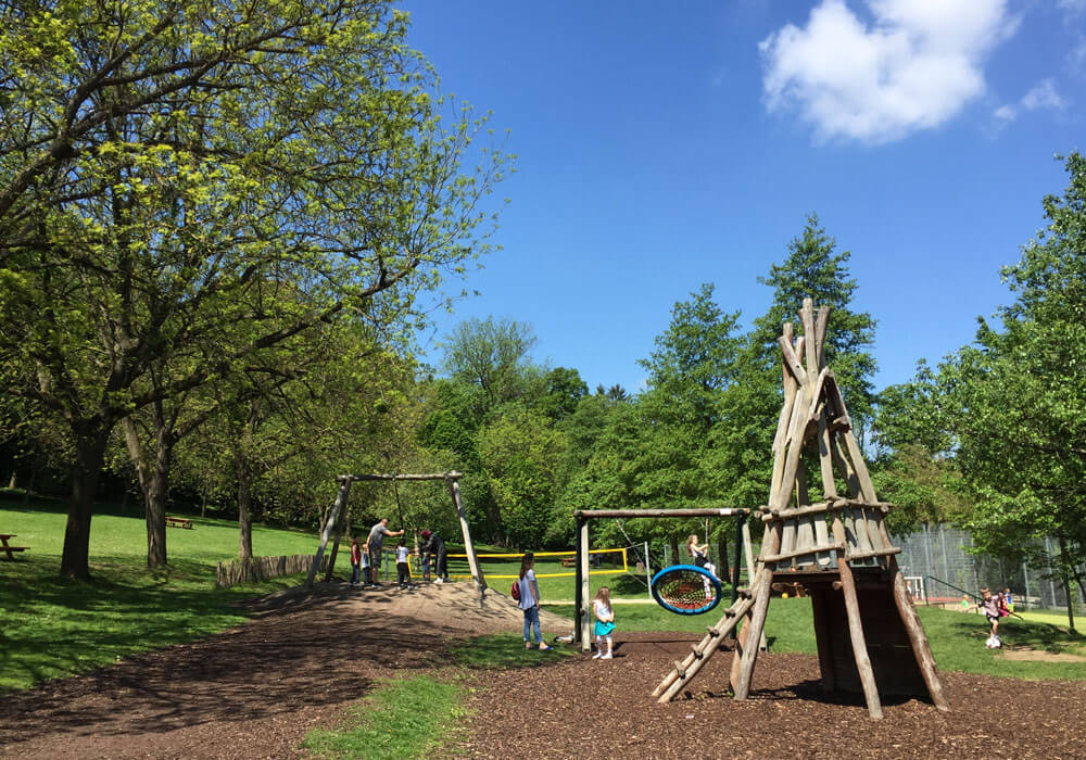 Voyage avec des enfants - Alter der Kinder: 0 bis 1 Jahre - Vienne - Spielplatz Pötzleinsdorfer Schlosspark