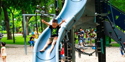 Ausflug mit Kindern - Berchtesgaden - Spielplatz Hans-Donnenberg-Park
