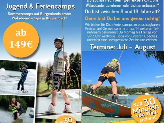 Ausflugsziel: Summer Kids Camps am Wakeground