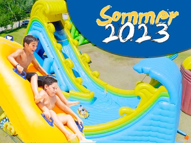 Ausflugsziel: Wasserpark mit Deutschlands größter aufblasbaren Reifenrutsche