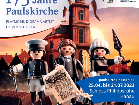 Ausflugsziel: Ausstellung: 175 Jahre Paulskirche Playmobil Diorama Artist Oliver Schaffer