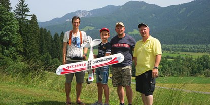 Ausflug mit Kindern - Mauthen - Modellflug-Schnuppern im Glocknerhof