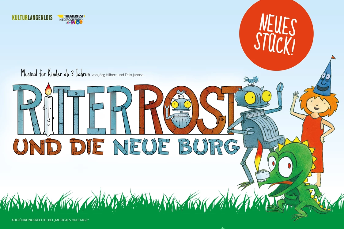 Ausflugsziel: Kindermusical „Ritter Rost & die neue Burg“  