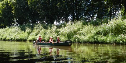 Ausflug mit Kindern - Umgebungsschwerpunkt: Fluss - Niedersachsen - Kanutour für Väter mit Kindern auf der Hunte