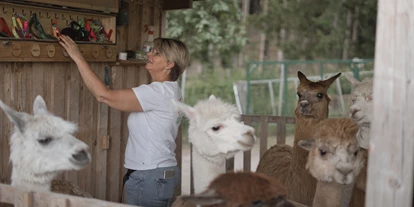 Trip with children - Ostbayern - Alpaka-Wanderung