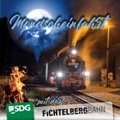 Ausflugsziel - Mondscheinfahrt mit der Fichtelbergbahn 
