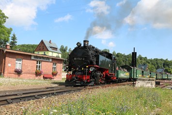 Ausflugsziel: Dampfzugfahrt mit der Fichtelbergbahn