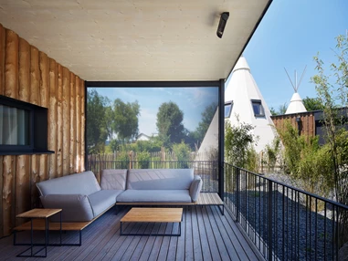 Ausflugsziel: IKUNA 4-Sterne-Tipi-Hotel