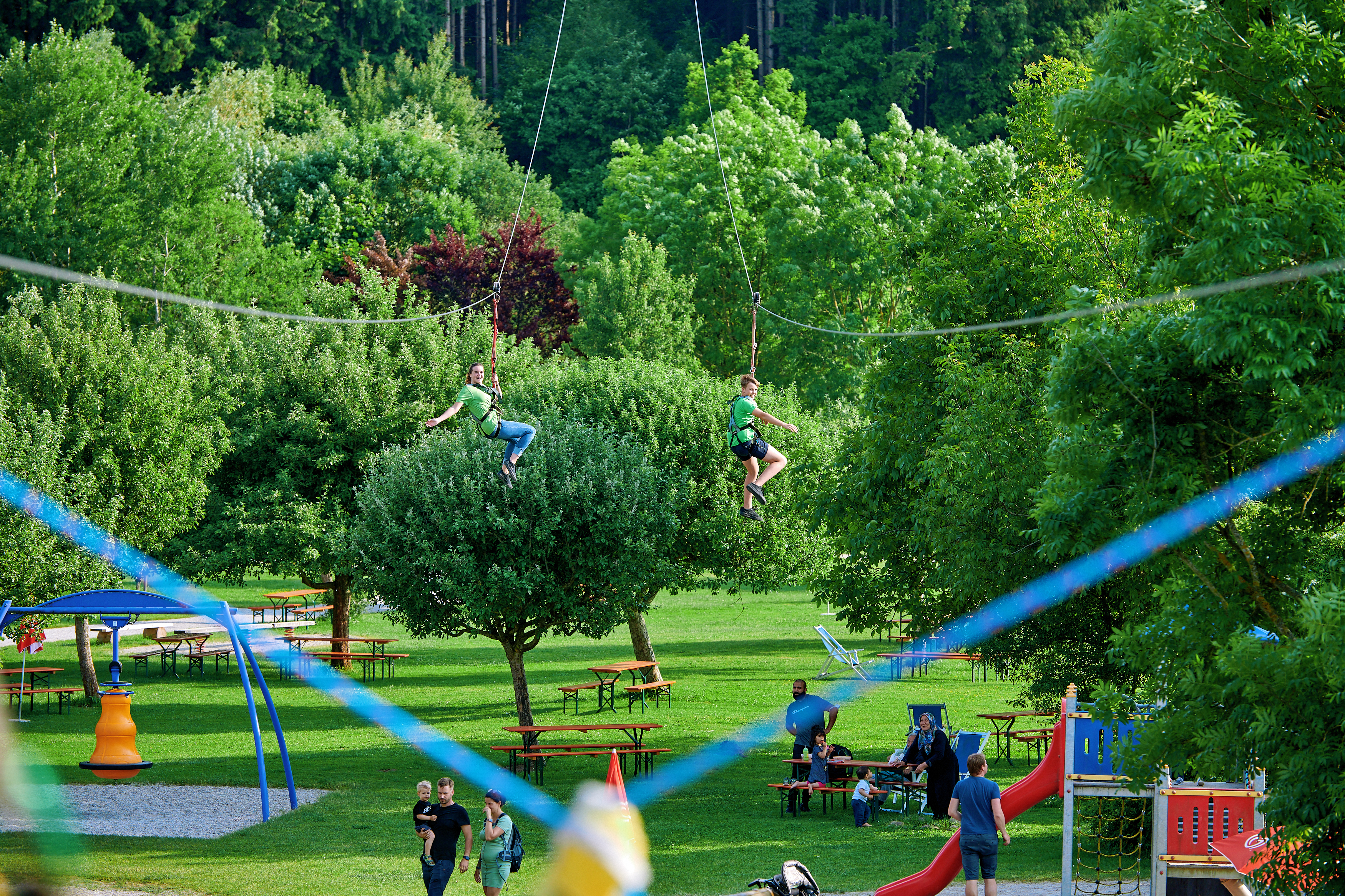Ausflugsziel: Waldseilgarten Oberreith