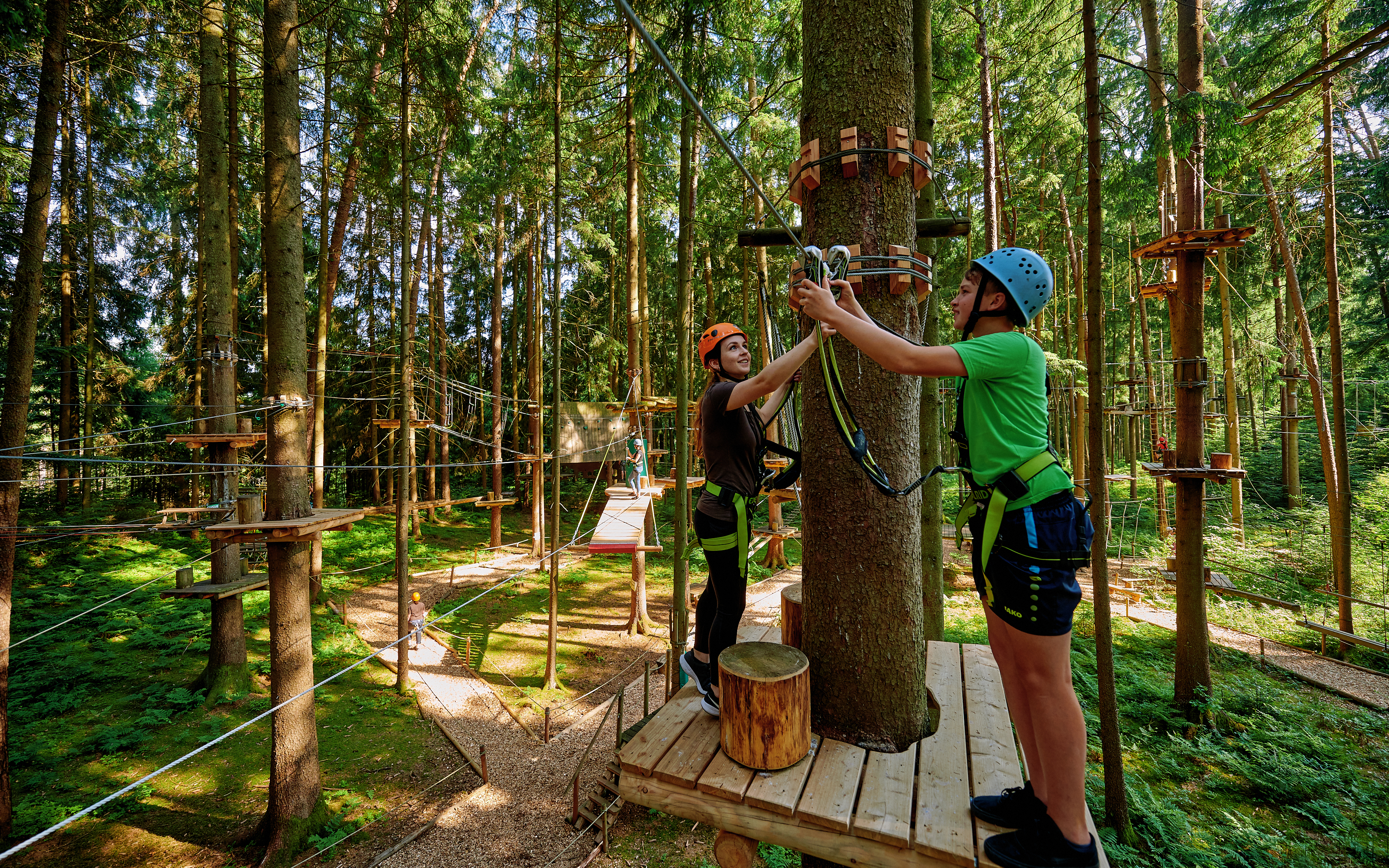 Ausflugsziel: Waldseilgarten Oberreith