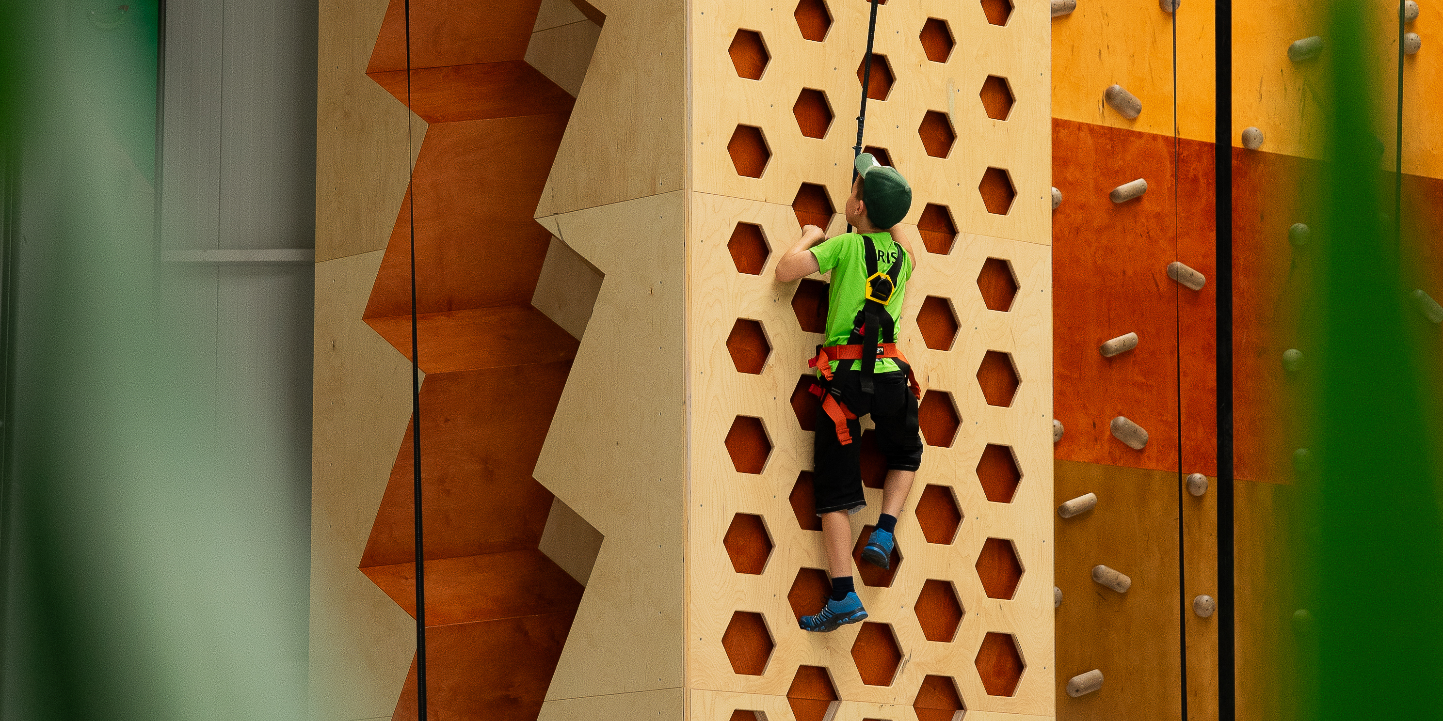 Viaggio con bambini - Speyer Zentrum - Klettern im SmartClimb Mannheim