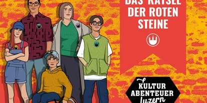 Reis met kinderen - Langnau im Emmental - Kulturabenteuer Luzern - Das Rätsel der roten Steine