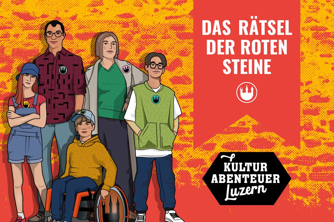 Ausflugsziel: Kulturabenteuer Luzern - Das Rätsel der roten Steine