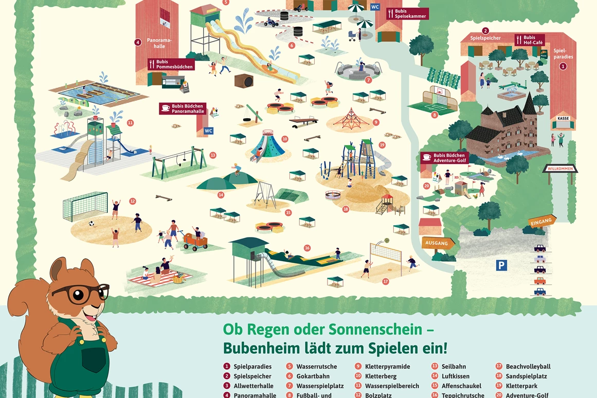 Ausflugsziel: Indoor Abenteuer im Bubenheimer Spieleland