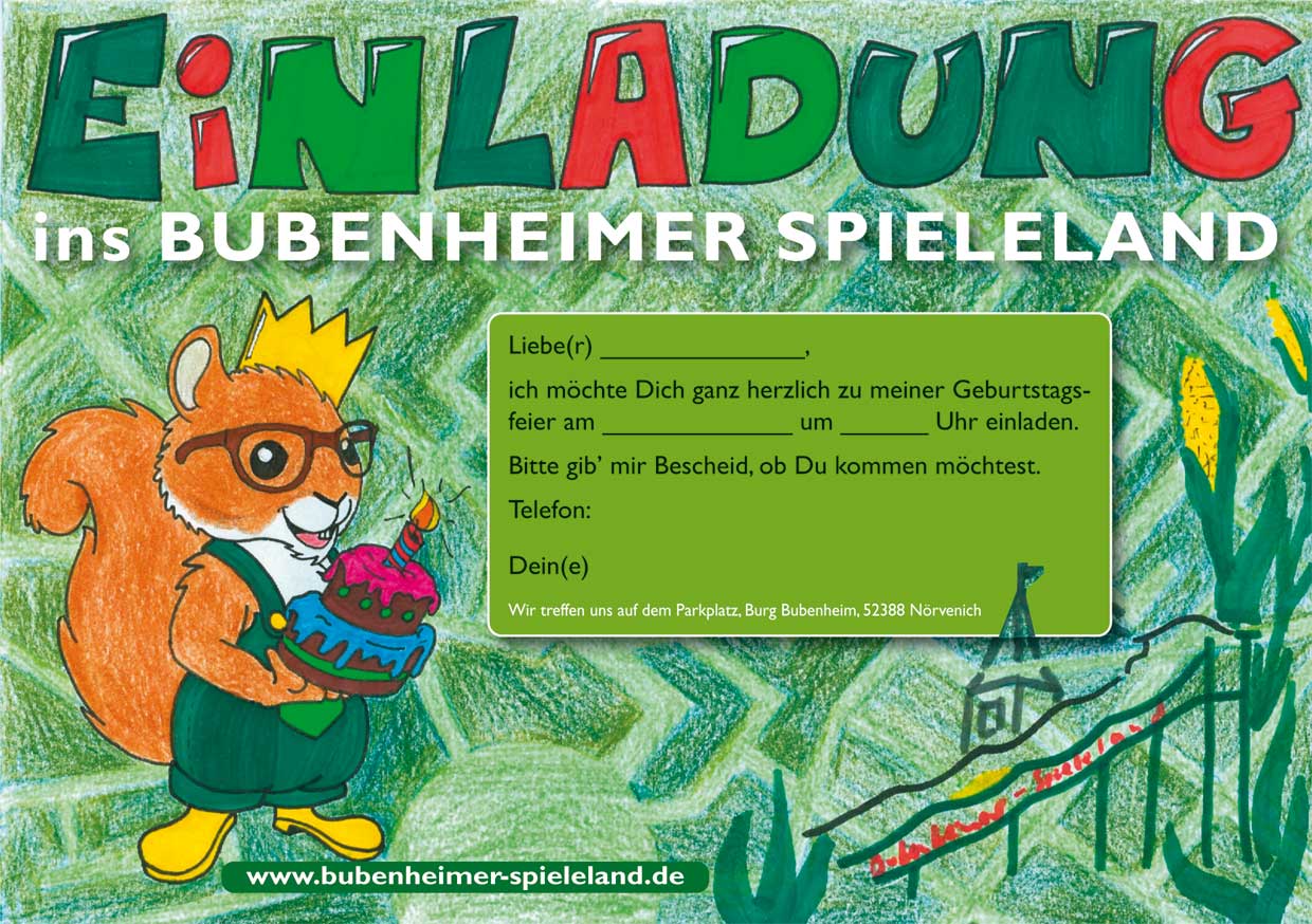 Ausflugsziel: Kindergeburtstag im Bubenheimer Spieleland