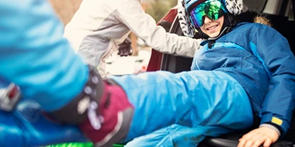 Reis met kinderen - Ried im Oberinntal - Symbolbild für ein Skigebiet - Skigebiet Ehrwalder Wettersteinbahnen