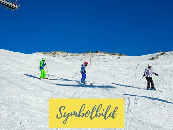 Ausflugsziel: Symbolbild Skifahren - Sportgastein