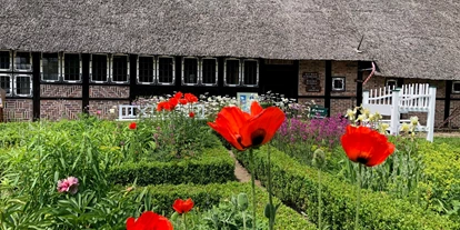 Voyage avec des enfants - Kinderwagen: großteils geeignet - Freilichtmuseum Rieck Haus