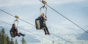 Ausflug mit Kindern - Themenschwerpunkt: Abenteuer - Schladming-Dachstein - Zipline Stoderzinken