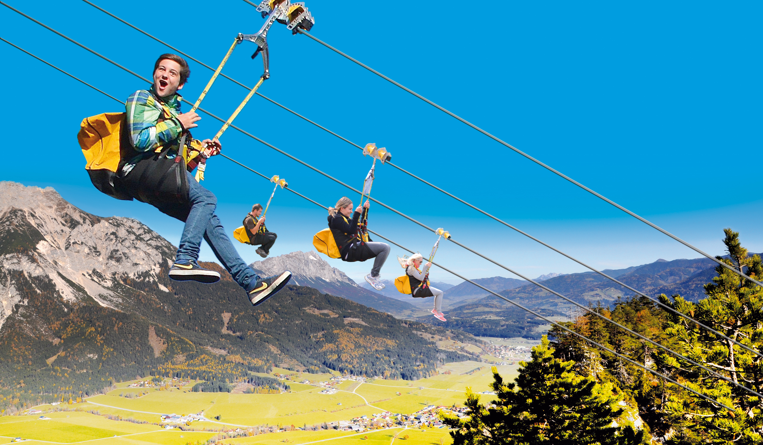 Ausflugsziel: Zipline Stoderzinken